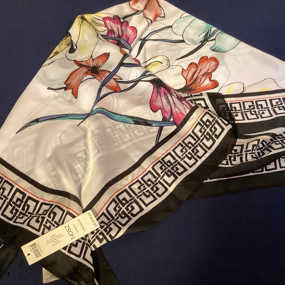 Chico’s floral scarf